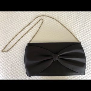 Black Bow hand bag